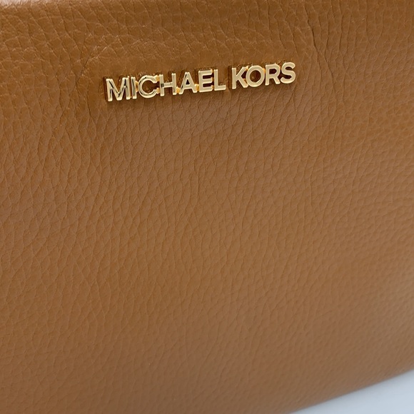 MICHAEL KORS LARGE PEBBLED leather TRIPLE XBODY BAG LUGGAGE COLOR - Picture 15 of 16